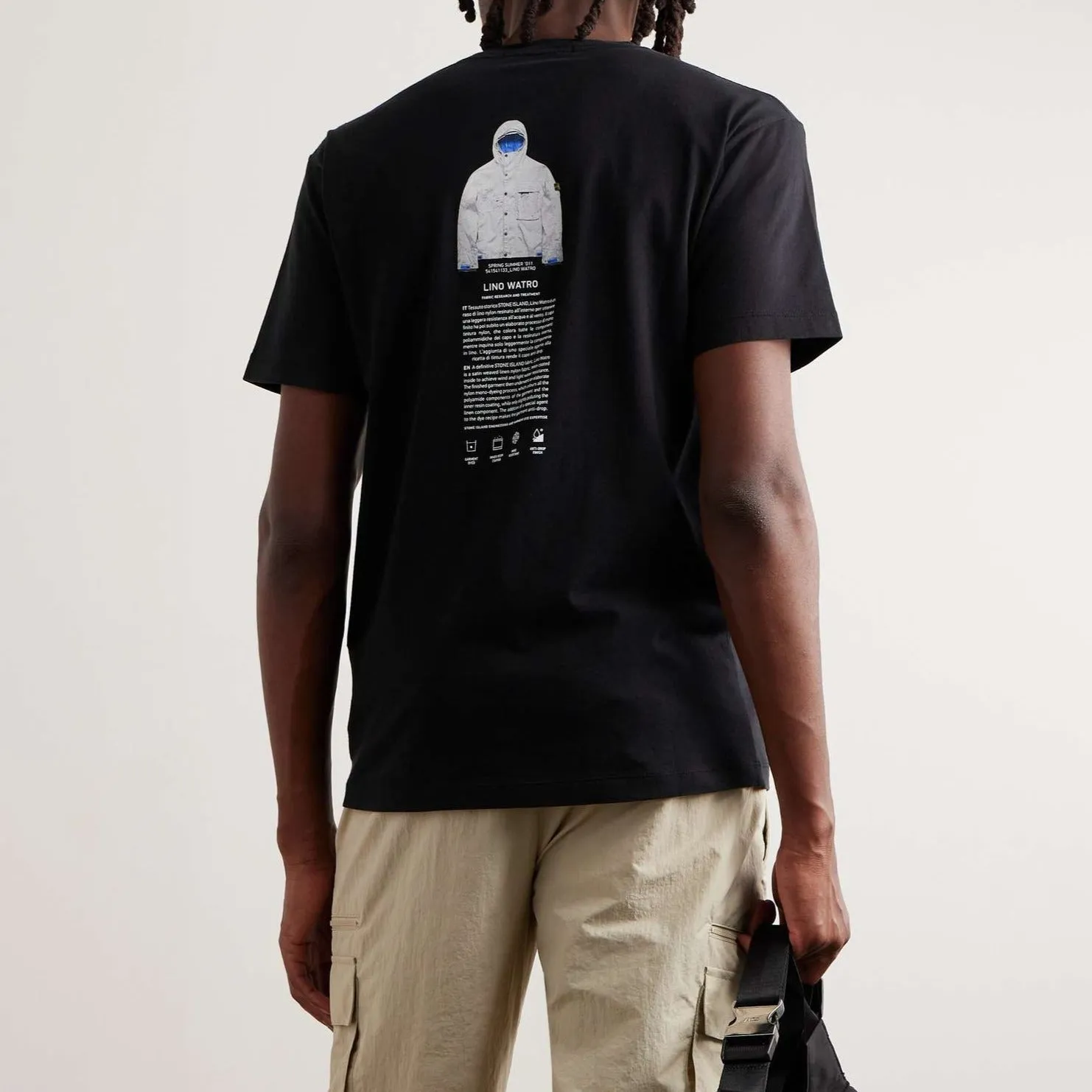 Stone Island Emroidered Archivo T-Shirt