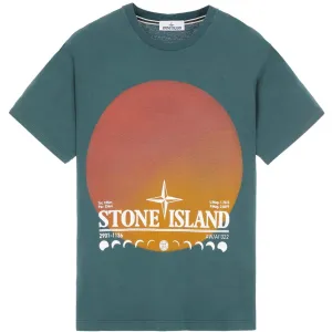 Stone Island Lunar Eclipse Logo T-Shirt