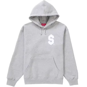 Supreme Grey Logo Hoodie