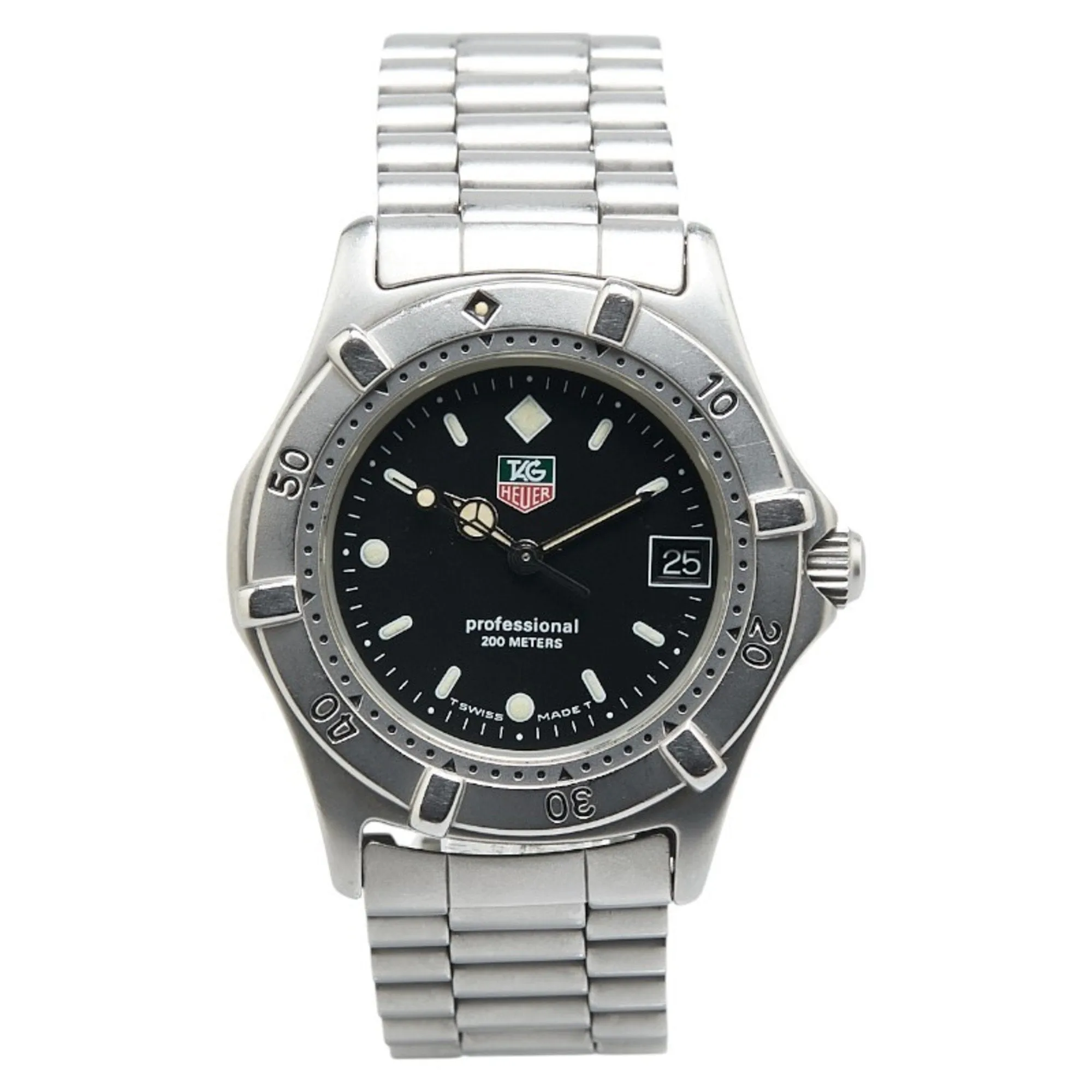 Tag Heuer Stainless Steel Wristwatch (Pre-Owned)