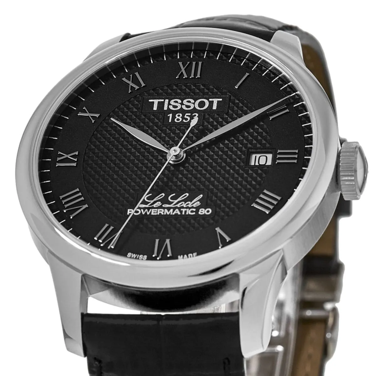 Tissot Le Locle Powermatic 80 Automatic Black Dial Men's Watch T006.407.16.053.00