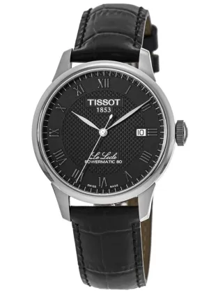 Tissot Le Locle Powermatic 80 Automatic Black Dial Men's Watch T006.407.16.053.00