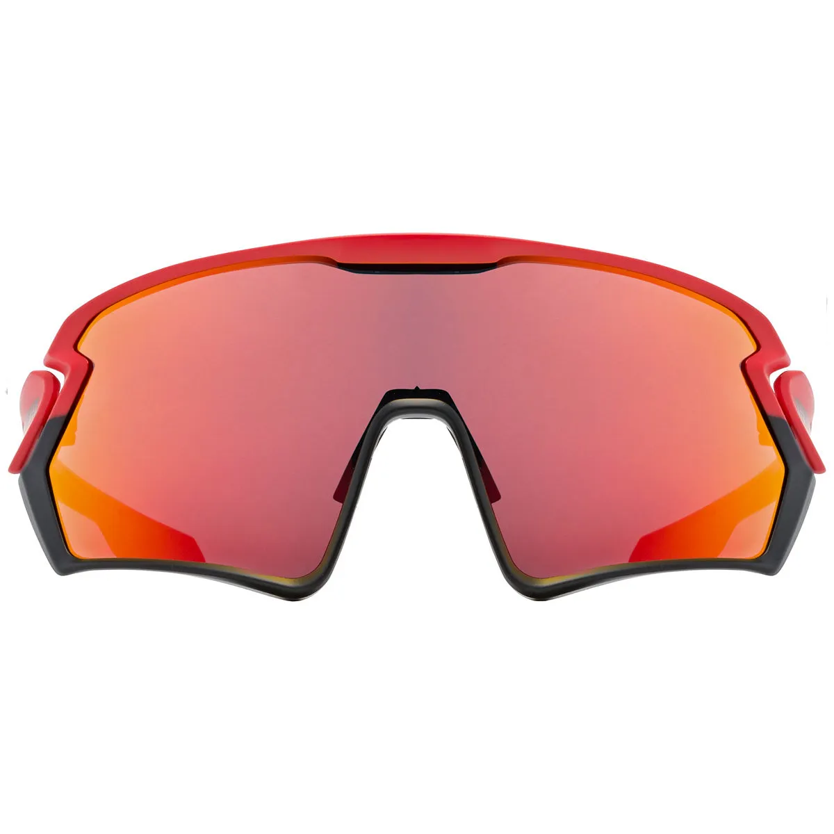 Uvex Sportstyle 231 glasses - Black red Mirror red