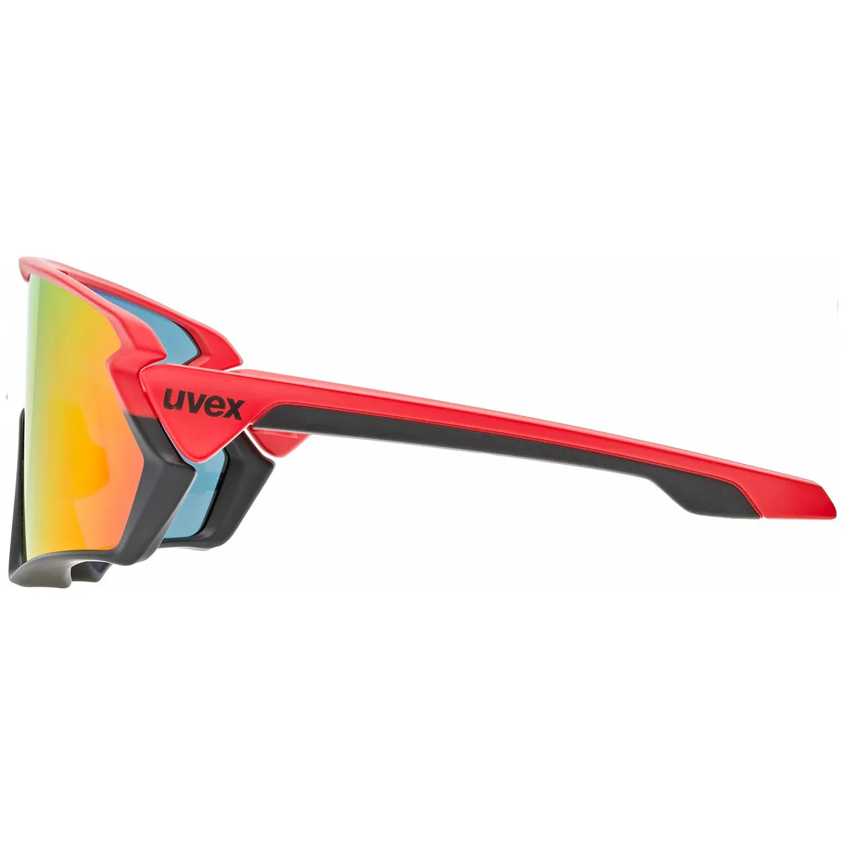 Uvex Sportstyle 231 glasses - Black red Mirror red