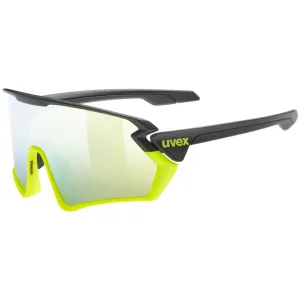 Uvex Sportstyle 231 glasses - Black ywllow Mirror yellow