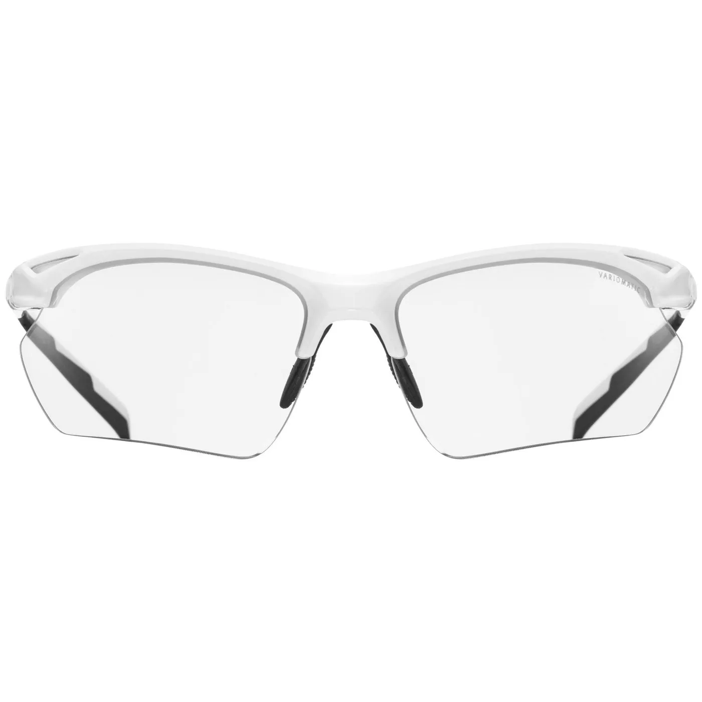 Uvex Sportstyle 802 V Small Glasses - White Variomatic smoke