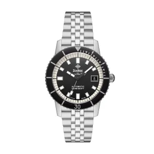 Zodiac Men's Super Sea Wolf 53 Compression Automatic, Stainless Steel Watch