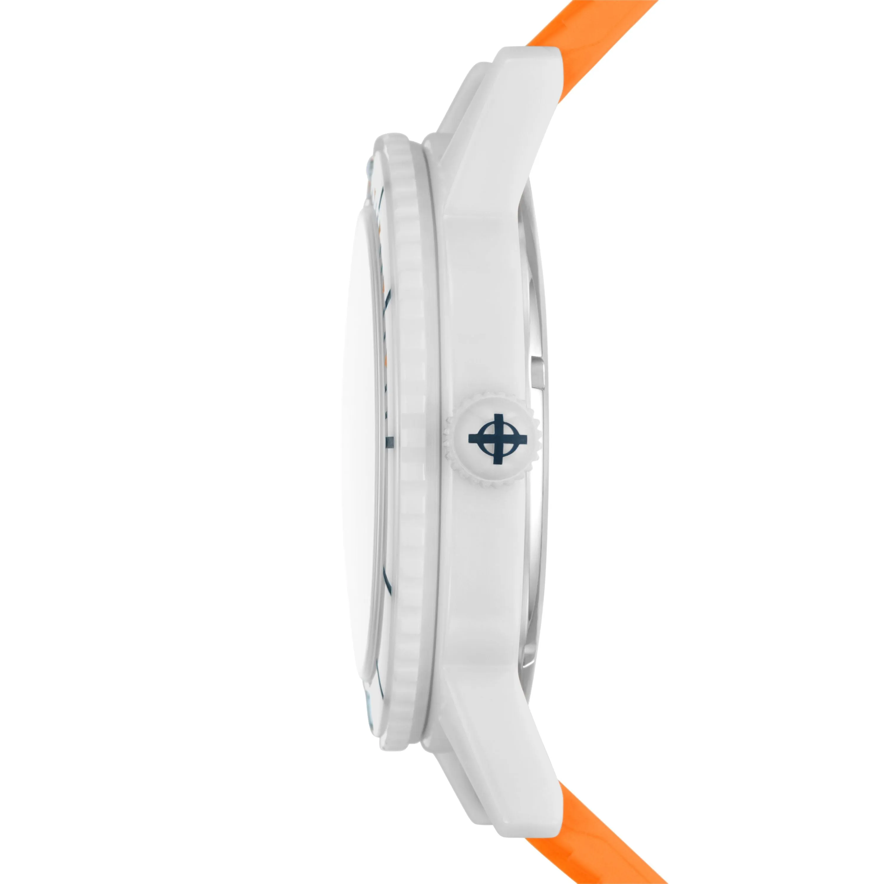 Zodiac Unisex Super Sea Wolf Compression Automatic, White Ceramic Watch